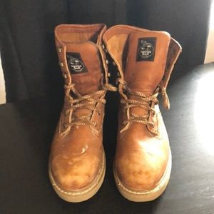 Georgia Wedge Steel Toe Work Boot